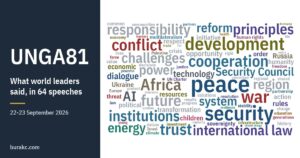 What world leaders said, and what they focused on at UNGA81 Speeches